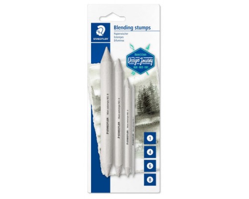 BLÍSTER CON 4 DIFUMINADORES EN TAMAÑOS 1, 4, 6 Y 8 STAEDTLER 5426-S BK4 (Espera 4 dias)